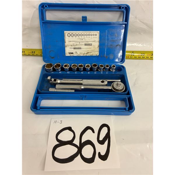 15pc Socket Wrench Set