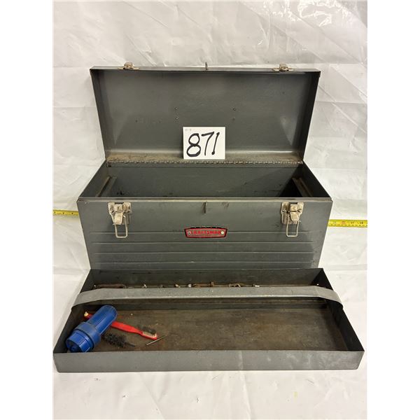 Craftsman Toolbox – 8 ½”x 9 ½”x 20”