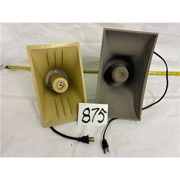 (2) Outdoor Speakers (7” & 11”)