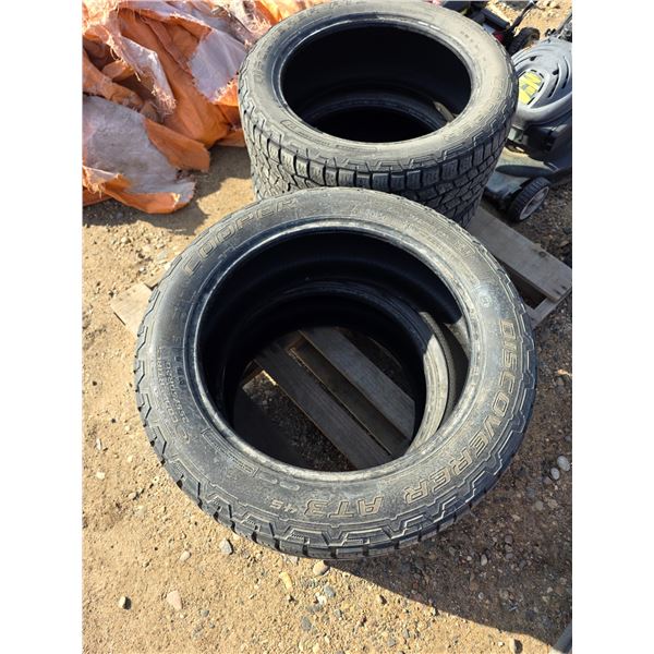 Set of 4 tires- 255/R20