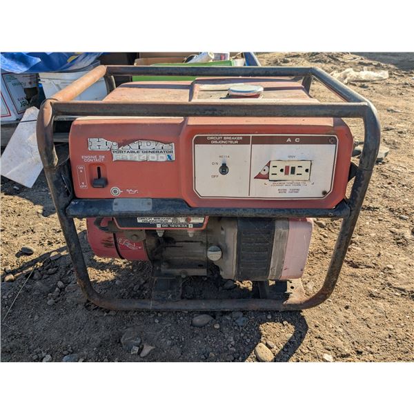 Honda Portable Generator - Not Tested, Has Compression