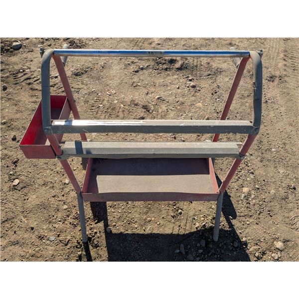 Cart w/ Cutters for Butcher Paper