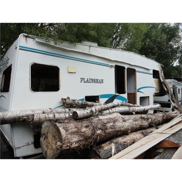 5th Wheel Trailer Shell, Very Good Rubber, Plateable