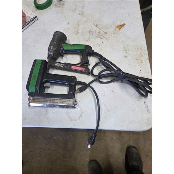 (2) Electric Staplers