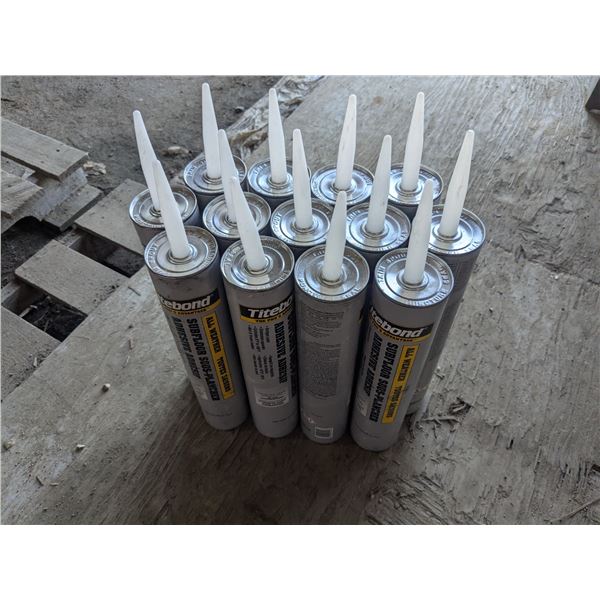 (13) Tubes of Titebond Adhesive