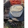 Image 2 : Mixed Pallet Lot – Steel Rim, Tire on Broken Rim, Snow Fence, etc.