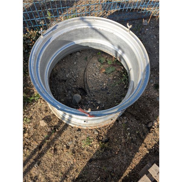 Steel Rim Fire Pit – 36”x 18”h