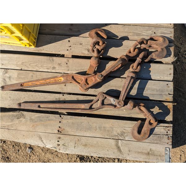 (2) Heavy Duty Chain Tighteners for ½” Chain