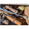 Image 2 : Vintage Metal Toolbox w/ Assorted Tools