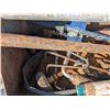 Image 3 : Vintage Metal Toolbox w/ Assorted Tools