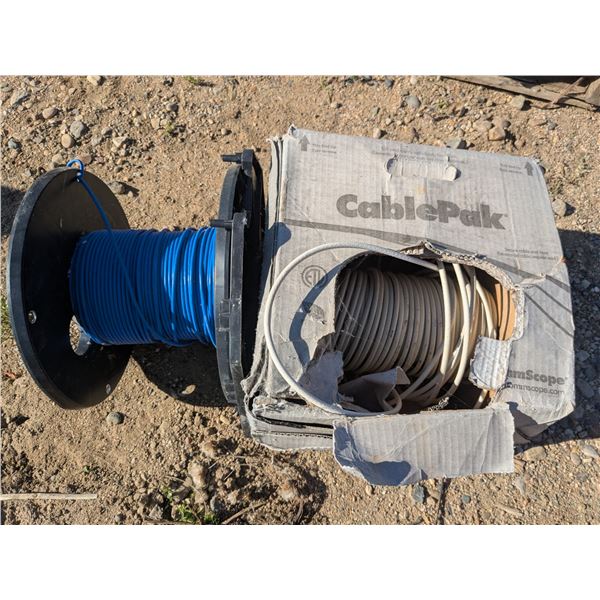 Partial Rolls Coaxial Cable and Phone Line