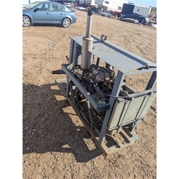 4" Water Pump Ford Inline 6-Cylinder Gas Engine.  New Distributor, Needs to be Timed