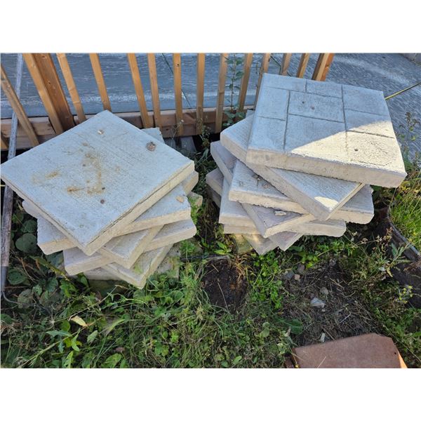 *OFFSITE* (16) Concrete Pavers – 22”x 22”