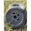 Image 1 : *OFFSITE* (3) Tires & Rims – 285/75r16, 8-Bolt