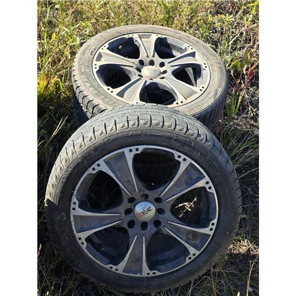 *OFFSITE* (3) Tires & Rims – 205/50r16, 8-Bolt