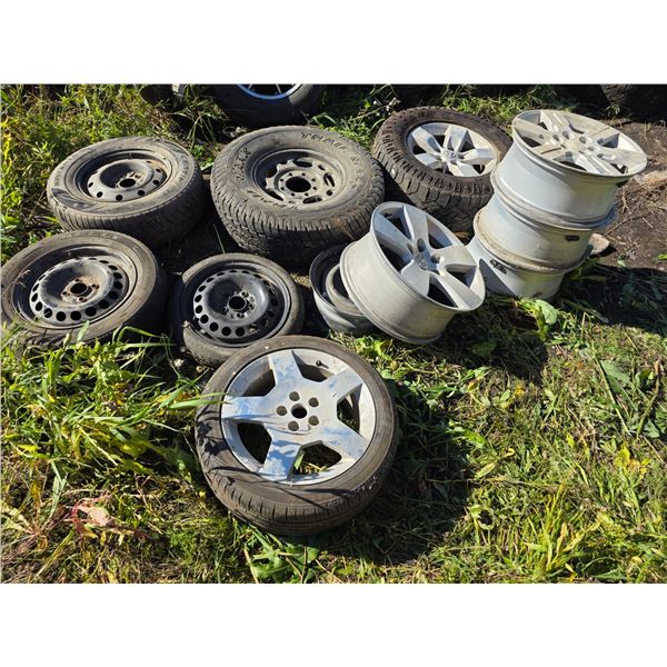 *OFFSITE* Lot of Assorted Tires & Rims