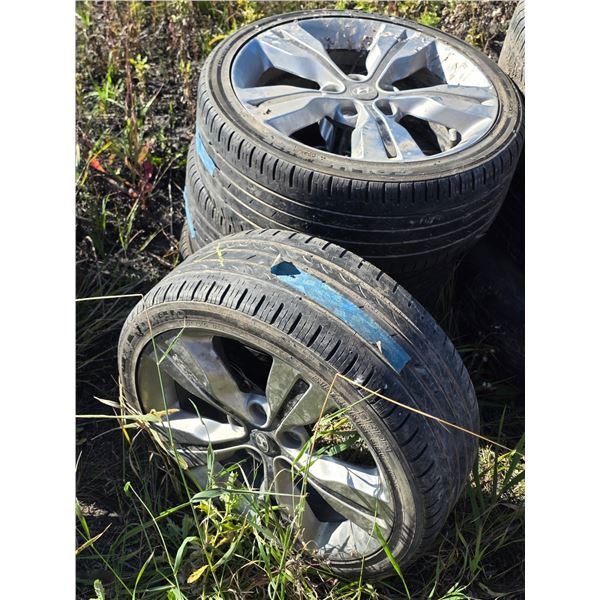 *OFFSITE* (4) Tires & Rims – 215/40r18, 5-Bolt