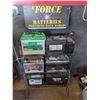Image 1 : *OFFSITE* Battery Display Rack w/ Untested Batteries