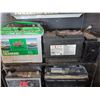 Image 2 : *OFFSITE* Battery Display Rack w/ Untested Batteries