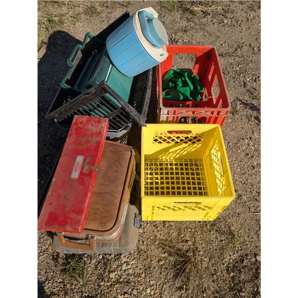 *OFFSITE* Lot of Assorted Bins & Containers