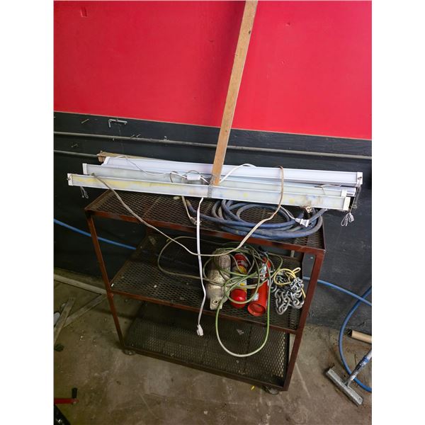 *OFFSITE* Metal Cart w/ Contents – 36”x 19”x 40”h