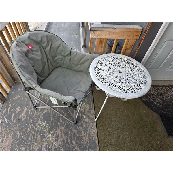 *OFFSITE* Camping Chair and Garden Table