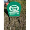 Image 1 : *OFFSITE* Tin Quaker State Motor Oil Sign