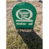 Image 2 : *OFFSITE* Tin Quaker State Motor Oil Sign