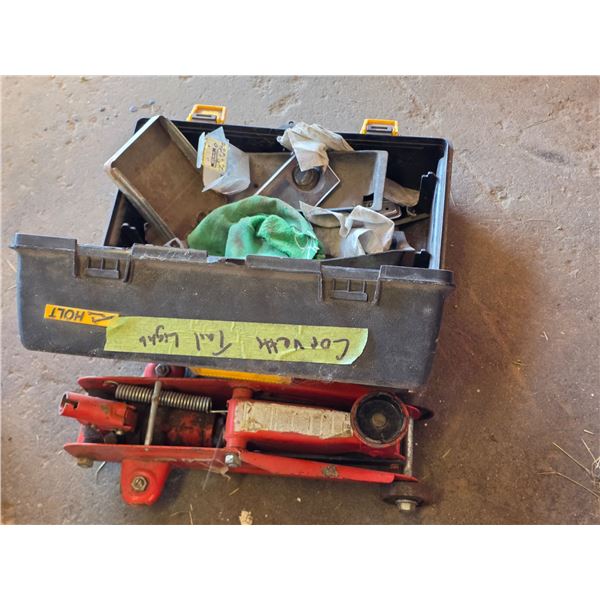 *OFFSITE* Floor Jack, Corvette Taillight Parts