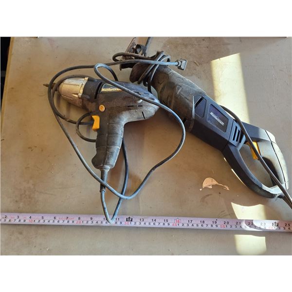 *OFFSITE* Mastercraft Reciprocating Saw and Impact Wrench