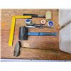 Image 2 : Bucket of misc tools- mallets
