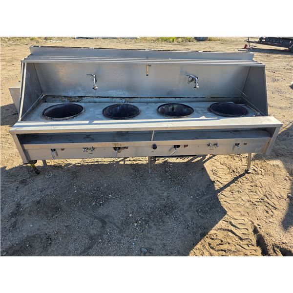 Wok oven- as is- 9ft W