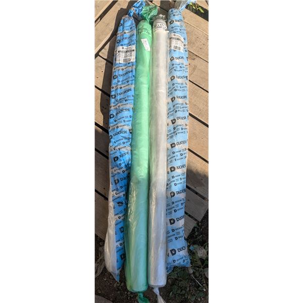 (4) NEW Rolls of Poly, L & XL – Assorted Sizes