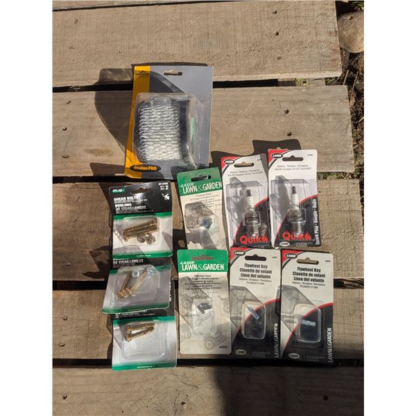 Small Engine Parts – Air Filter, Spark Plugs, etc.