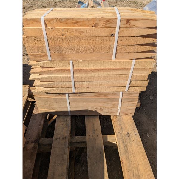 (3) Bundles of 2”x 2”x 24” Stakes