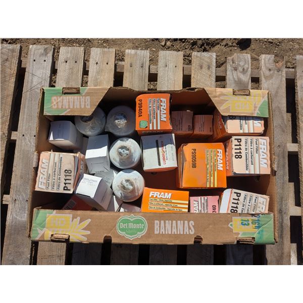 Box of NEW Assorted Fuel Filters