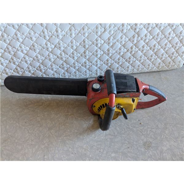 Vintage 14” Chainsaw – Untested, Has Compression