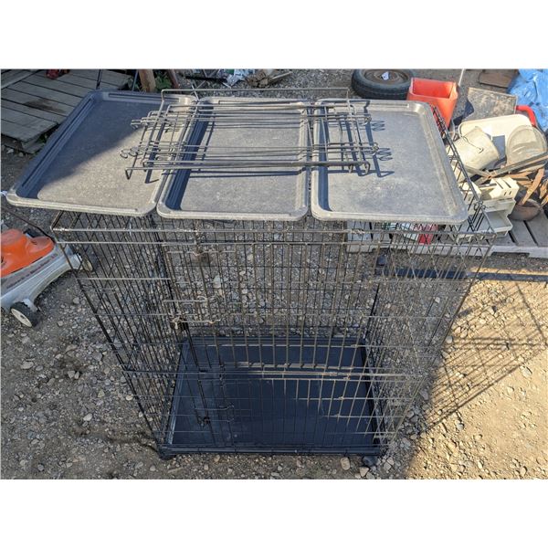 Folding Chinchilla/Ferret Cage – 36”x 22”x 48”h