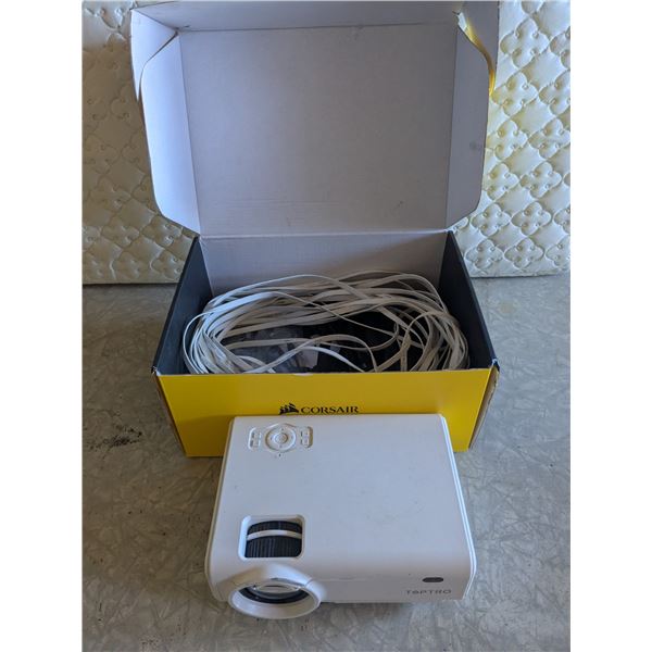 Mini Projector, Assorted Cables
