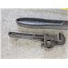 Image 2 : (2) Vintage Pipe Wrenches - 18" & 24"