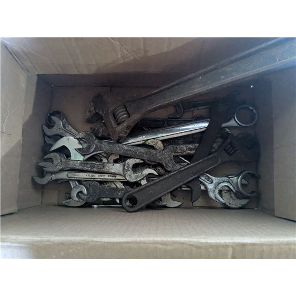 Box of Assorted Wrenches