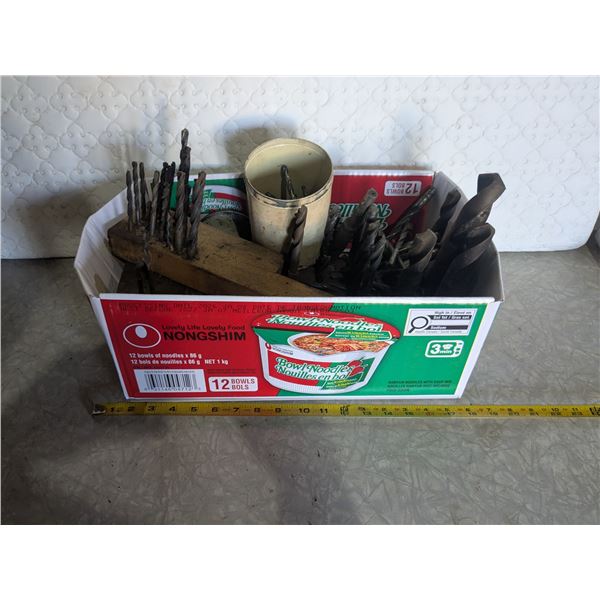 Lot of Assorted Drill Bits