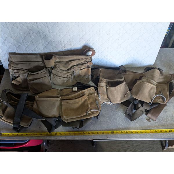 (3) Vintage Toolbelts