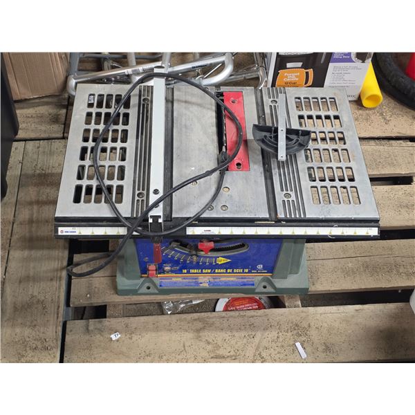10" table saw- untested