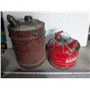 Image 1 : (2) Vintage Gas Pails – Very Good Condition
