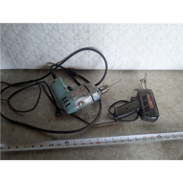 Vintage Drill & Solder Gun