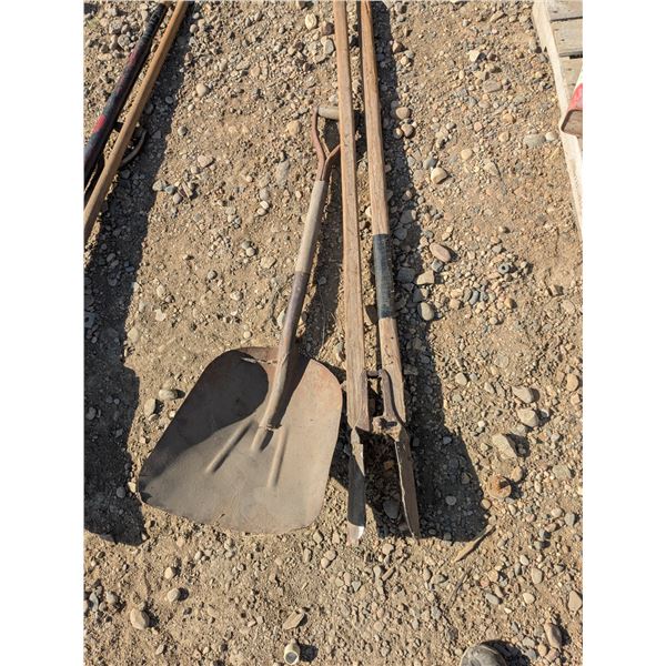 Scoop Shovel, Post Hole Digger