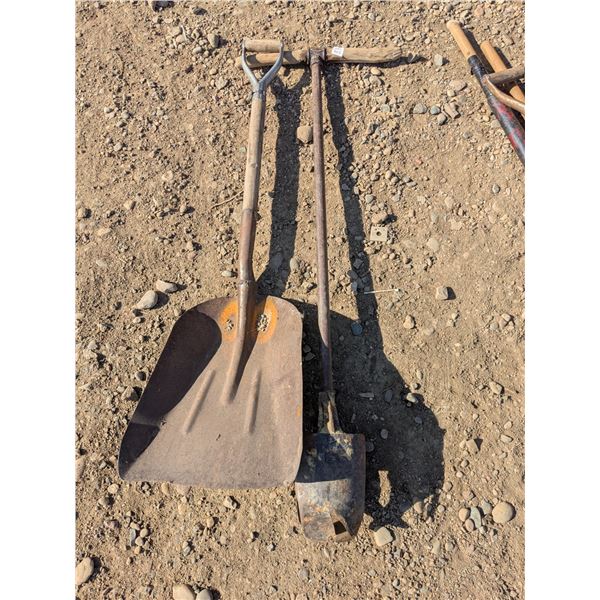 Scoop Shovel, Post Hole Digger