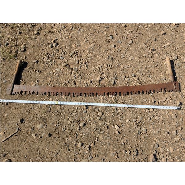Vintage Crosscut Saw – 5’