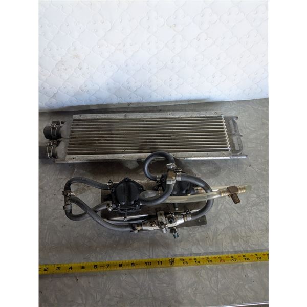 Set Snowmobile Fuel Pumps, Heat Exchanger